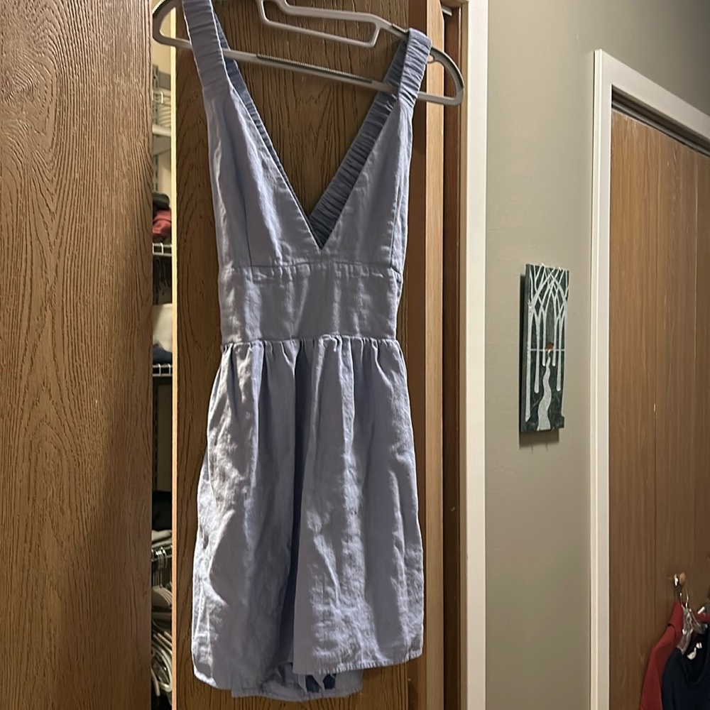 Abercrombie & Fitch Light Blue Romper M
